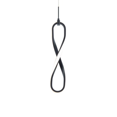 Dweled Marise 4in LED Mini Pendant 3000K in Black PD-792